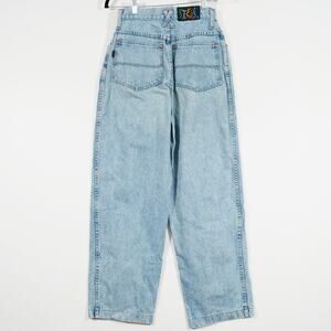 Vintage Steel High-Waisted Wide-Leg Jeans Women’s 7 | USA Made Light Wash